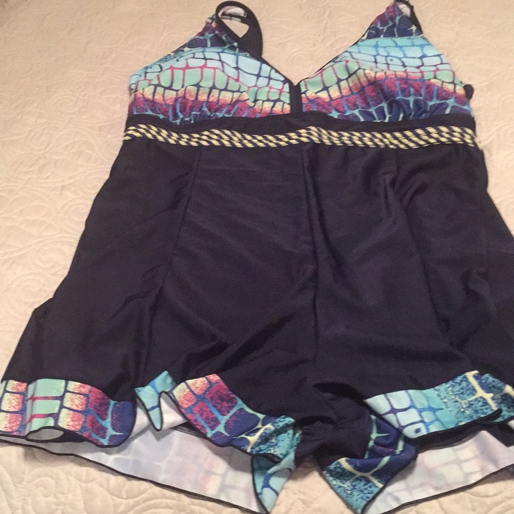 Women’s Swim Dress With bikini bottom. 2 for $15!